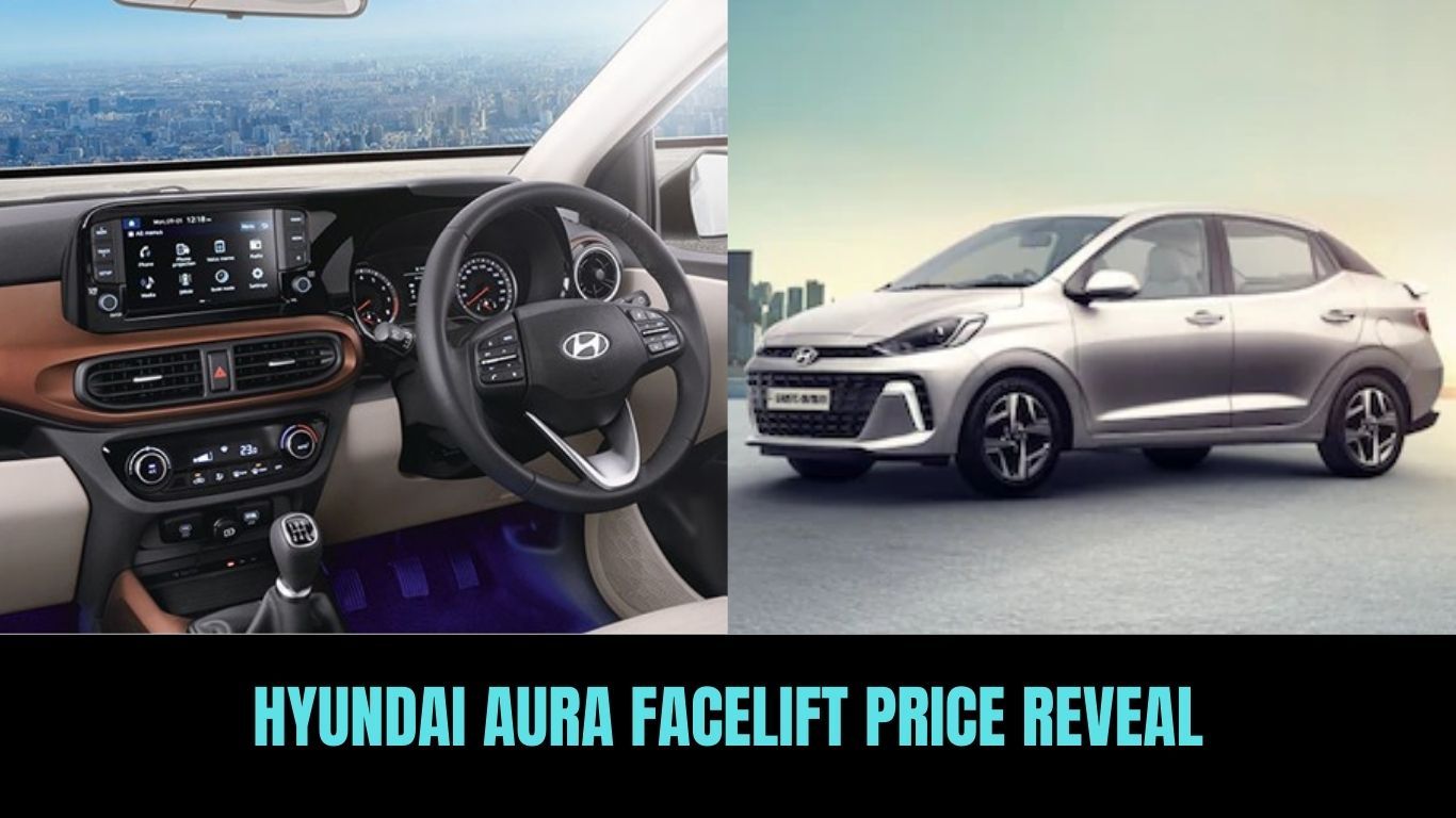 Hyundai Aura Facelift Petrol And Cng Variants Launch At Prices Of Rs