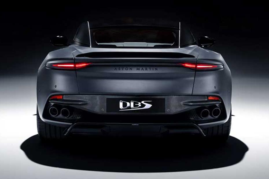 Aston Martin DBS Superleggera Rear View Aston Martin DBS Superleggera Rear View