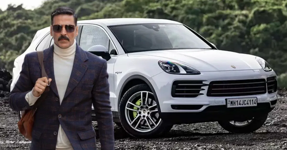 Akshay kumar Porsche Cayenne