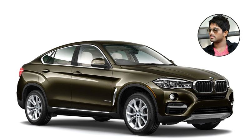 Allu Arjun BMW X6