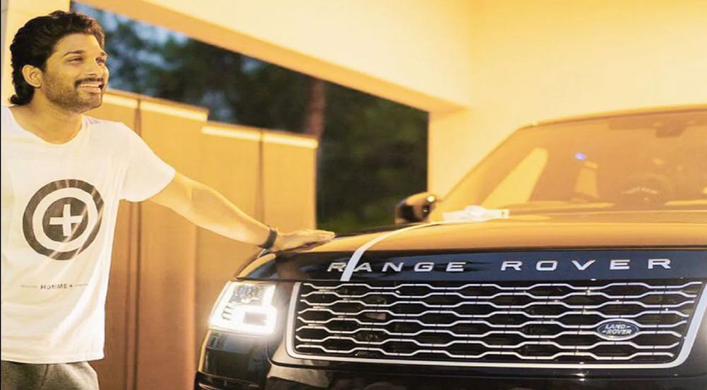 Allu Arjun Range Rover Vogue