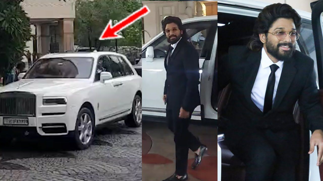 Allu Arjun Rolls Royce Phantom