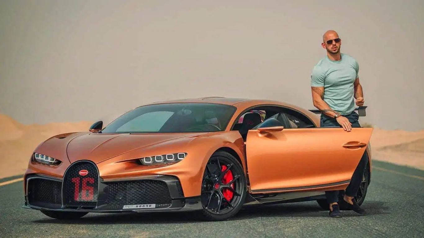Andrew Tate Car Collection - Bugatti Chiron