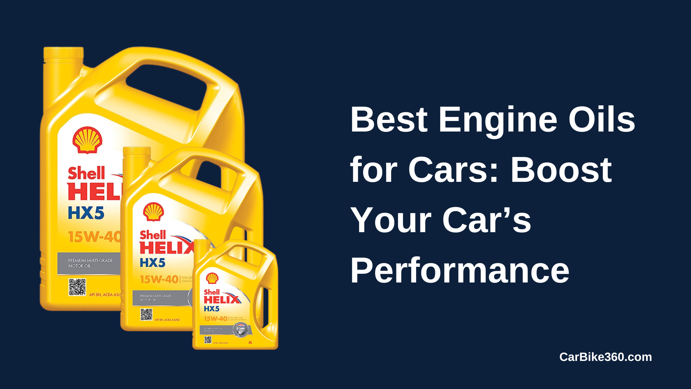 Best Engine Oils for Cars: Boost Your Car’s Performance