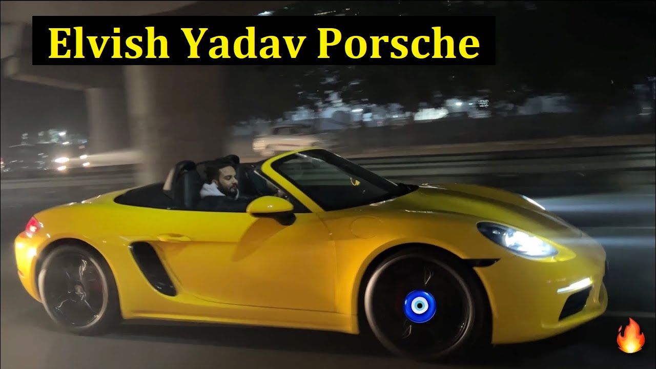 Elvish Yadav Porsche 718 Boxster