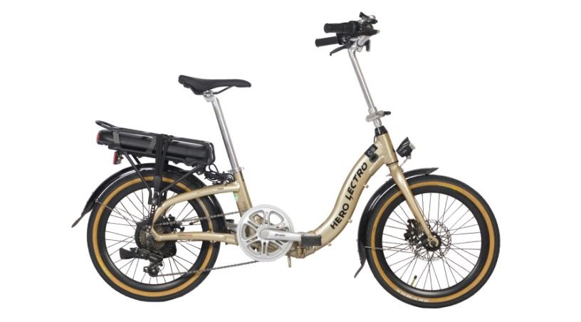 Hero lectro c9 folding bike