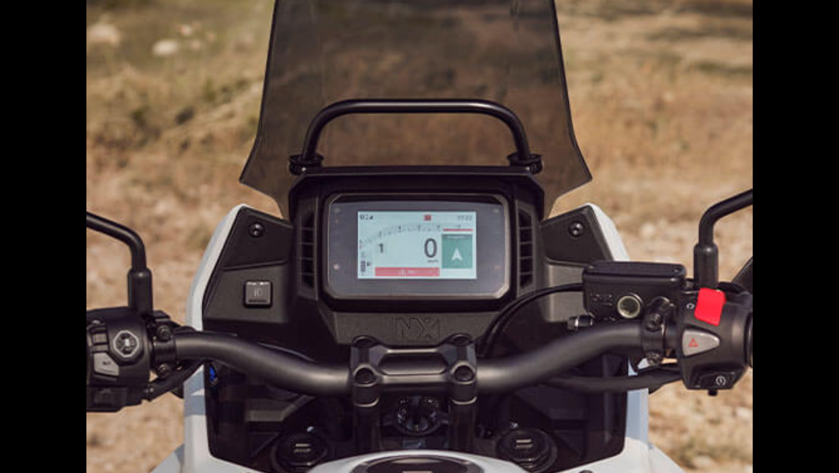 Honda NX500 Advanced display