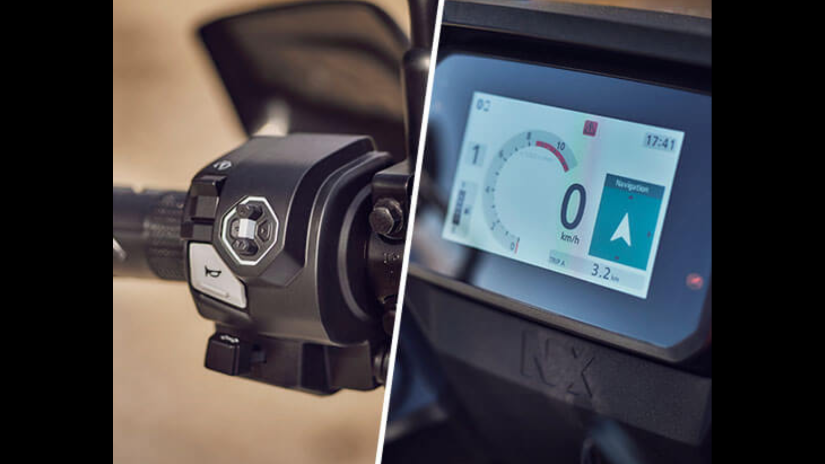 Honda NX500 SMARTPHONE INTEGRATION