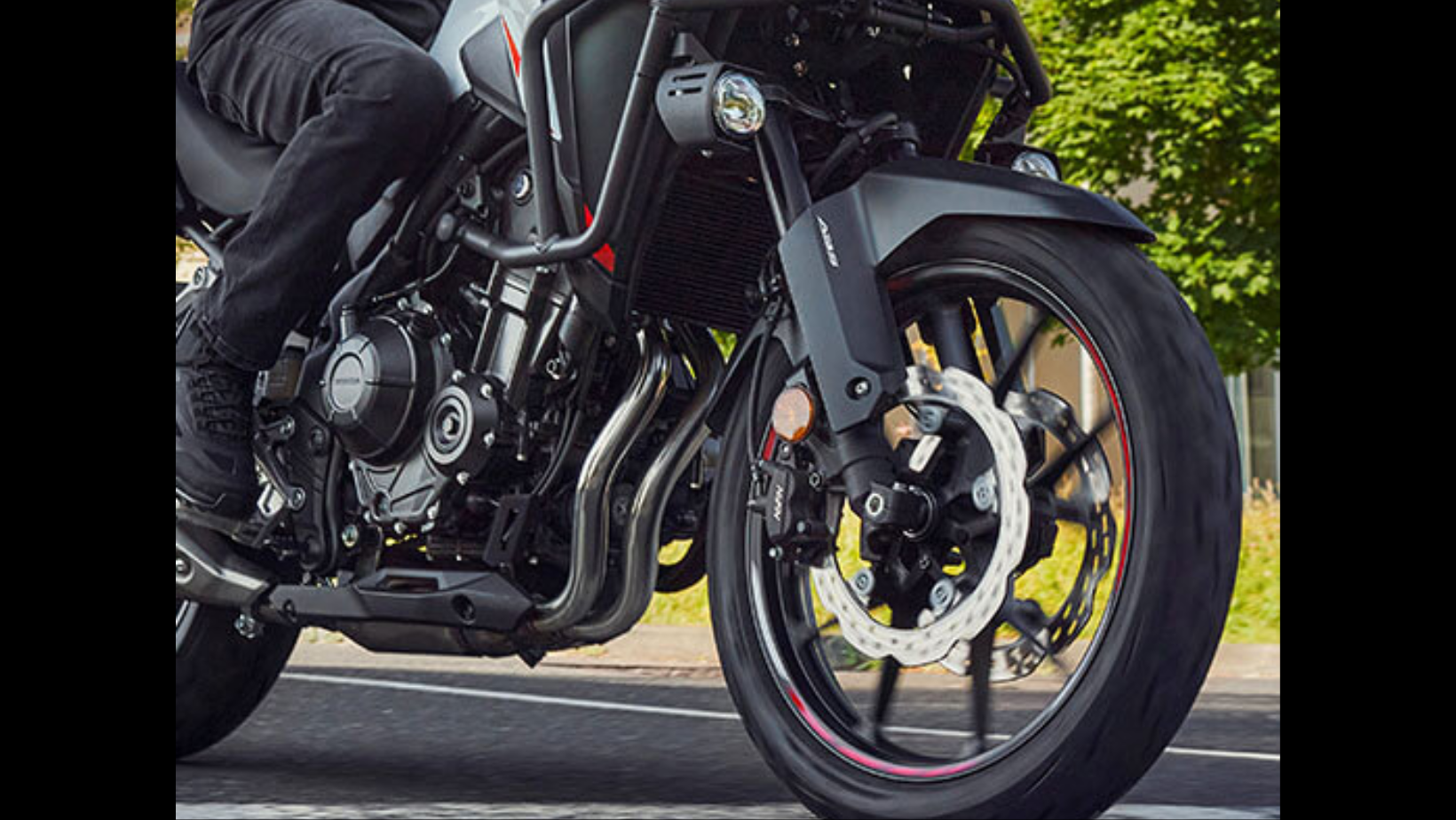 Honda NX500 SUSPENSIONS