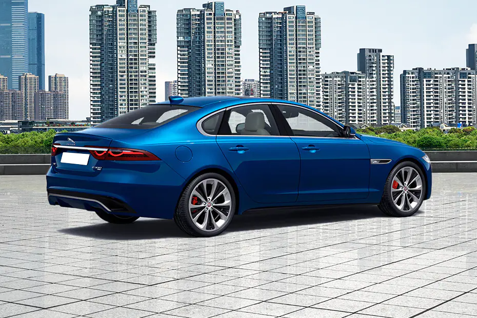 Jaguar-XF Right Side Rear View Jaguar-XF Right Side Rear View
