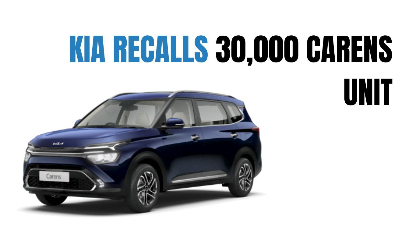 Kia Recalls 30,000 Carens