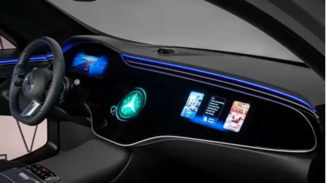 Luxury automaker introduces MB.OS, a cutting-edge operating system with advanced features
