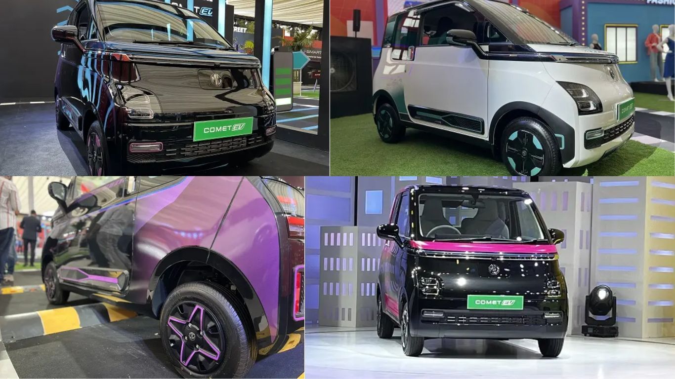 MG Comet EV Color Options