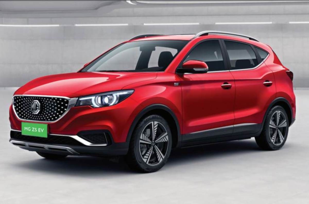 MG ZS EV car