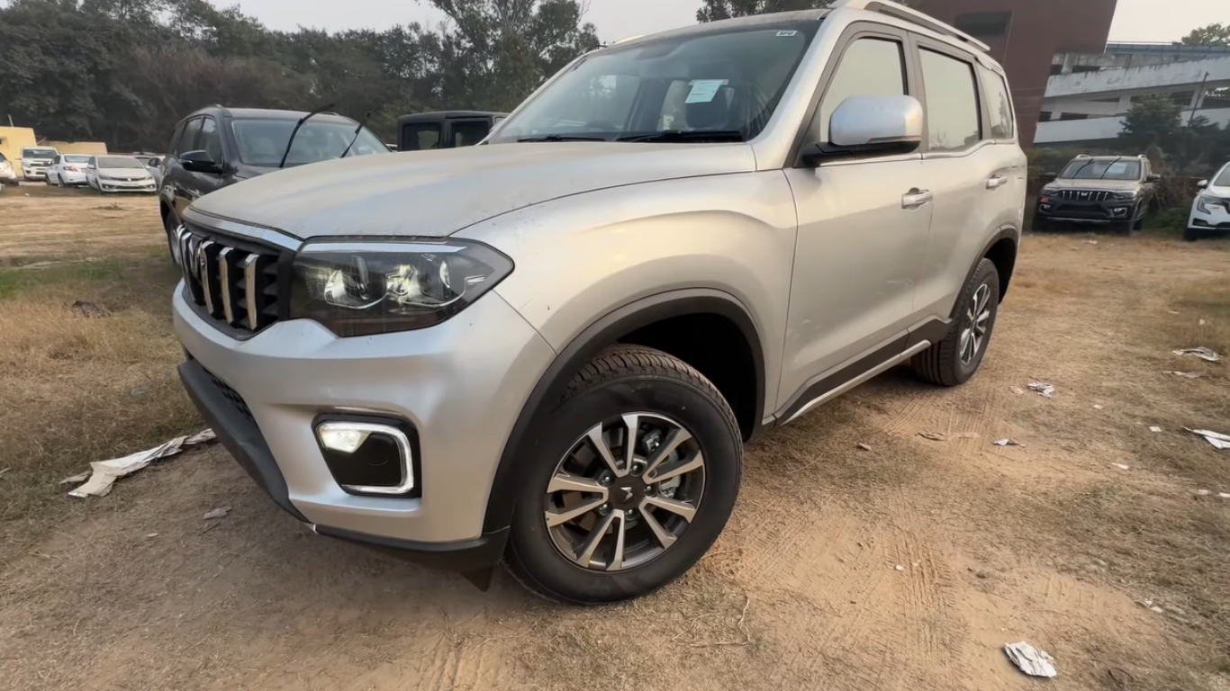 Unveiling the Downsized Alloy Wheels in Scorpio N Z8 AT