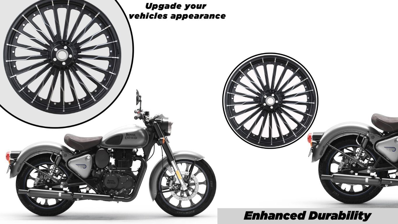 Motopack MPCE12 Diamond Cut Alloy Wheels