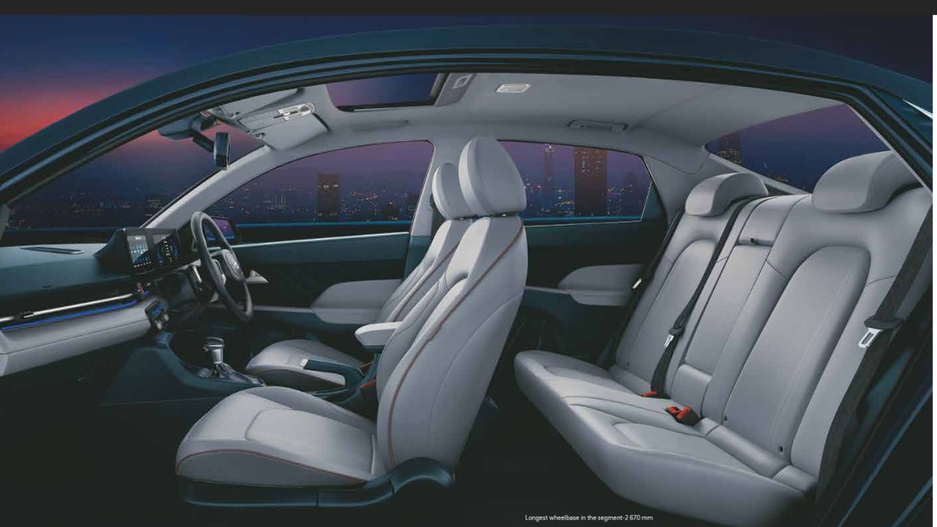 New Verna Seating Capacity