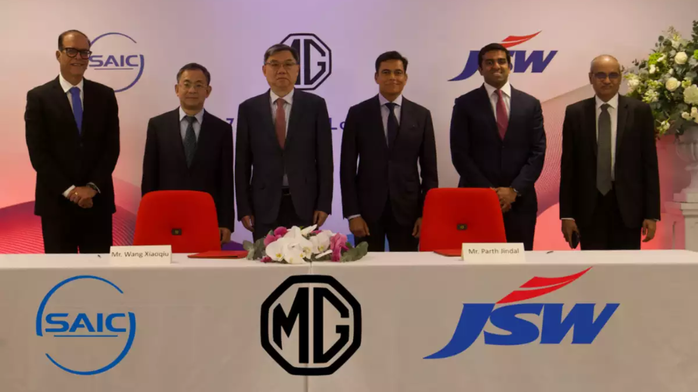 Joint Venture with SAIC Motor