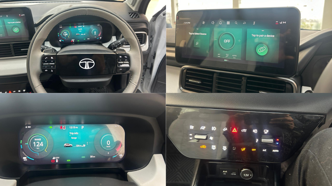 Punch.ev Interior Features