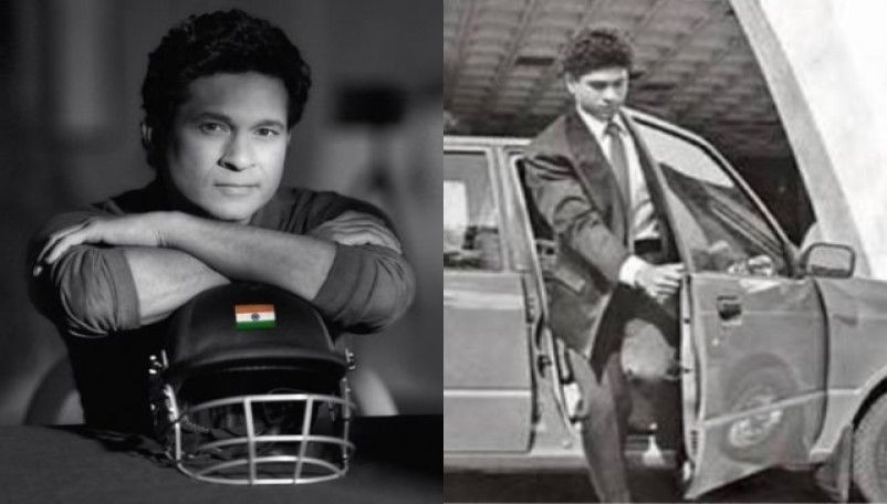 Sachin tendulkar and maruti 800