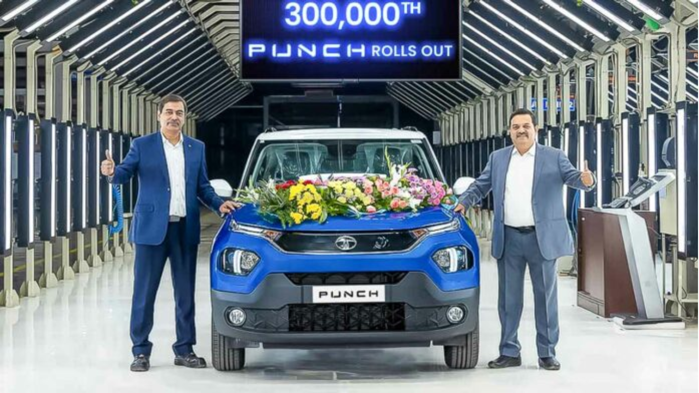 Tata Punch Hits 3 Lakh Units Production Milestone Since Oct’21 Launch
