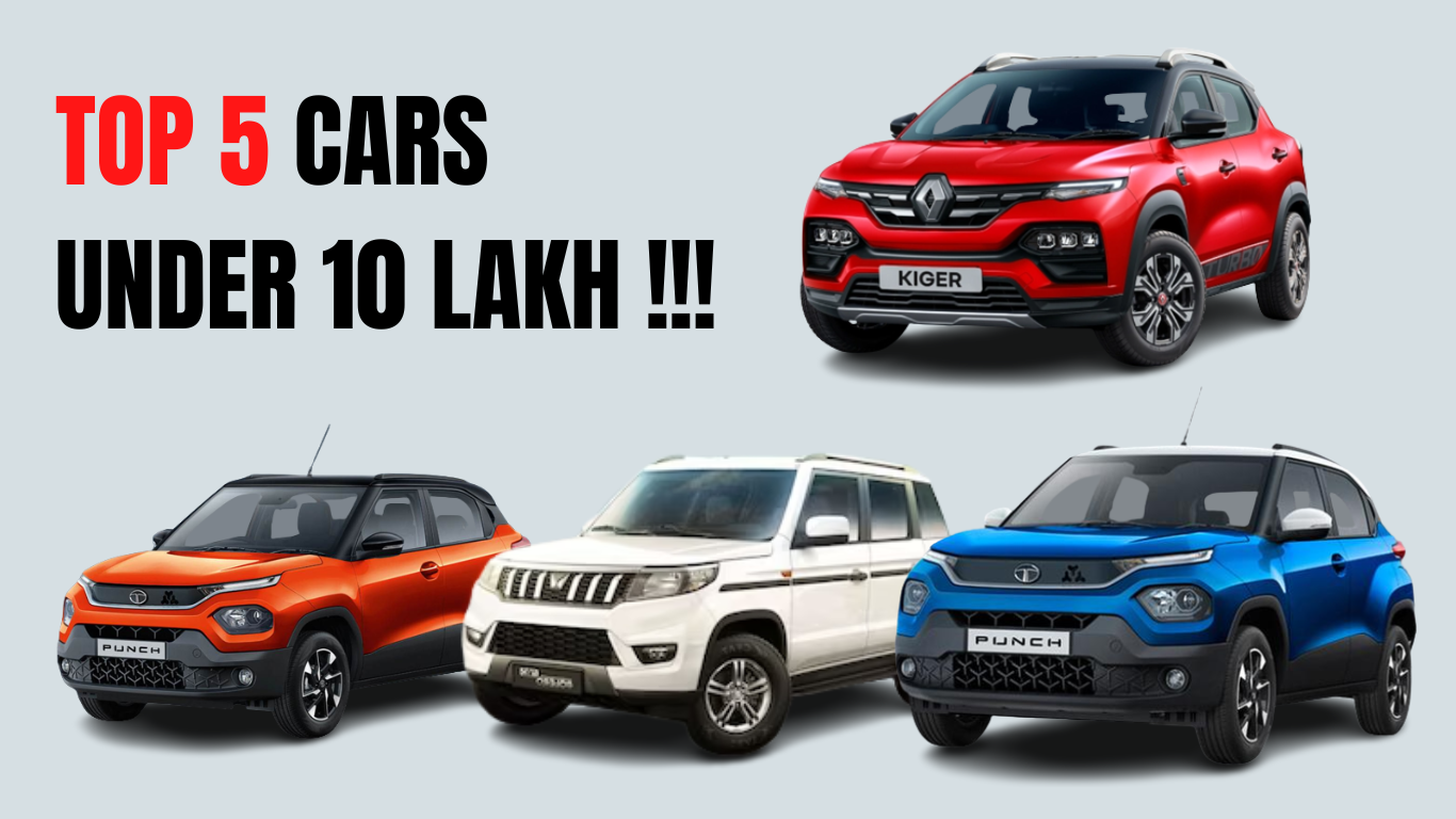 Top 5 Hatchbacks Under 10 lakhs in India