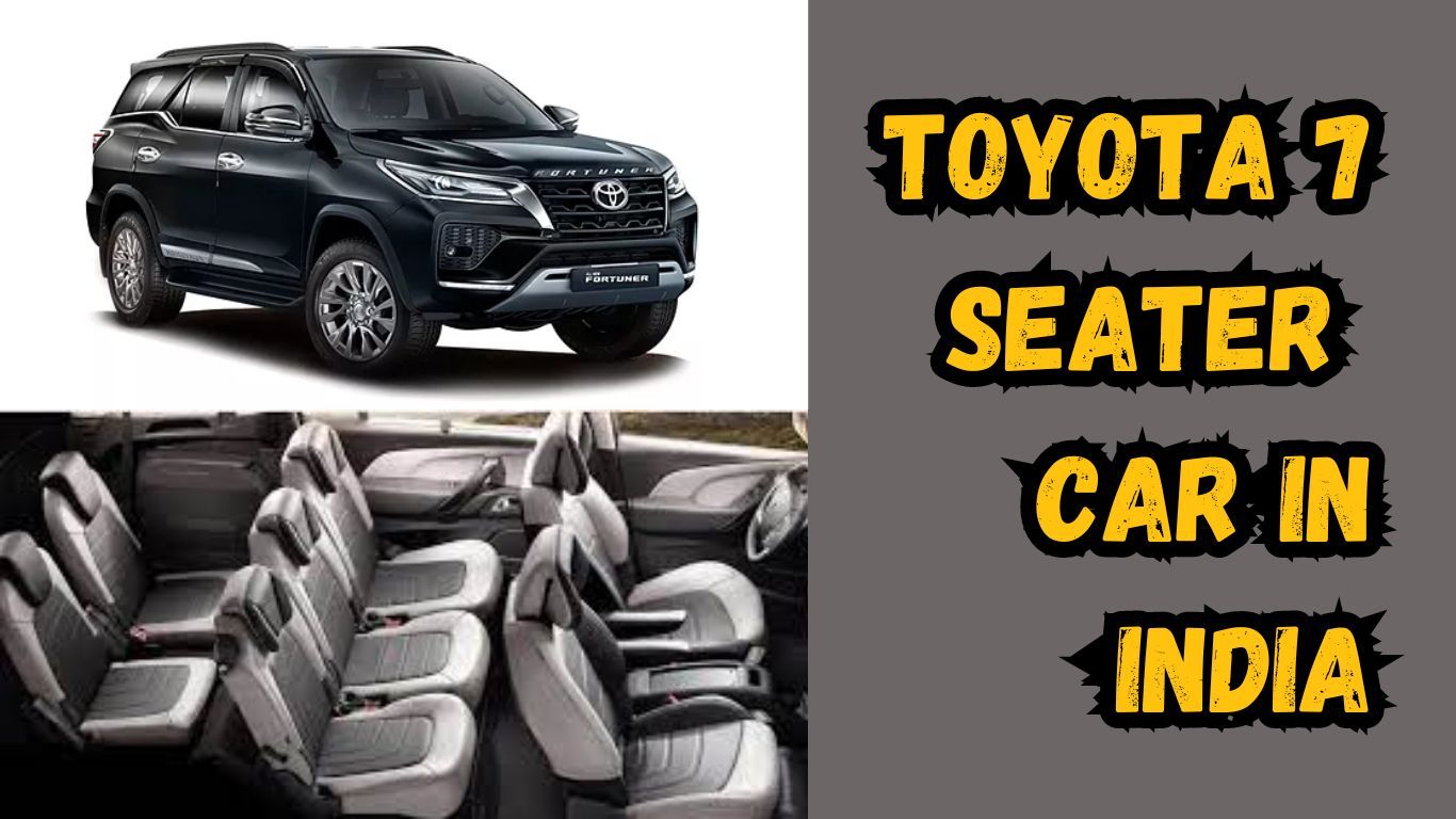 Toyota 7 Seater Car in India
