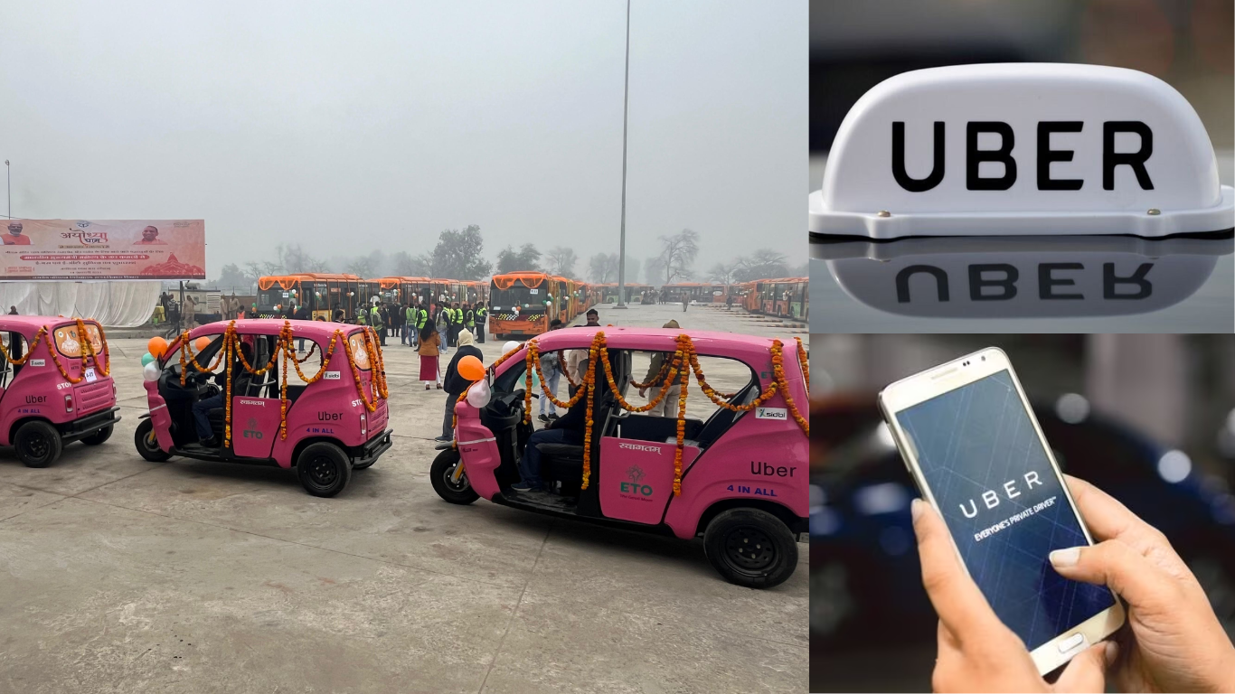 Uber Auto Hits the Streets of Ayodhya