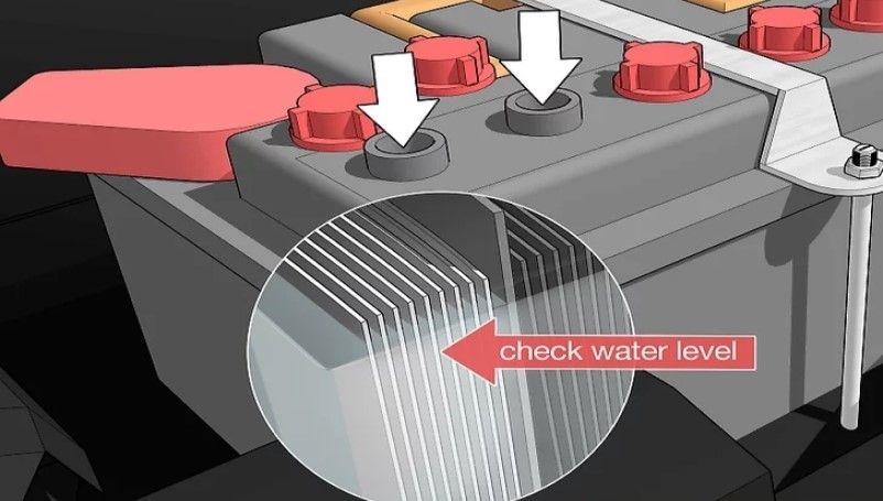 battery water level