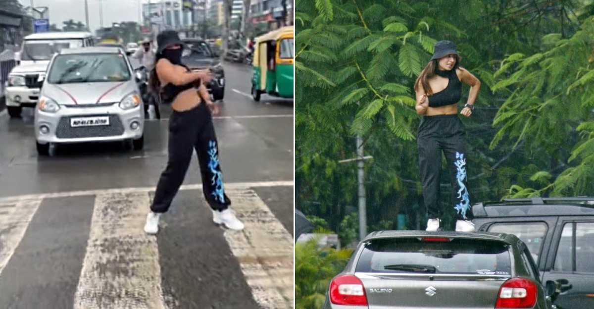 Traffic police serve notice to an Instagram influencers for dancing in the middle of the road insta_e0d530f4fe.jpg
