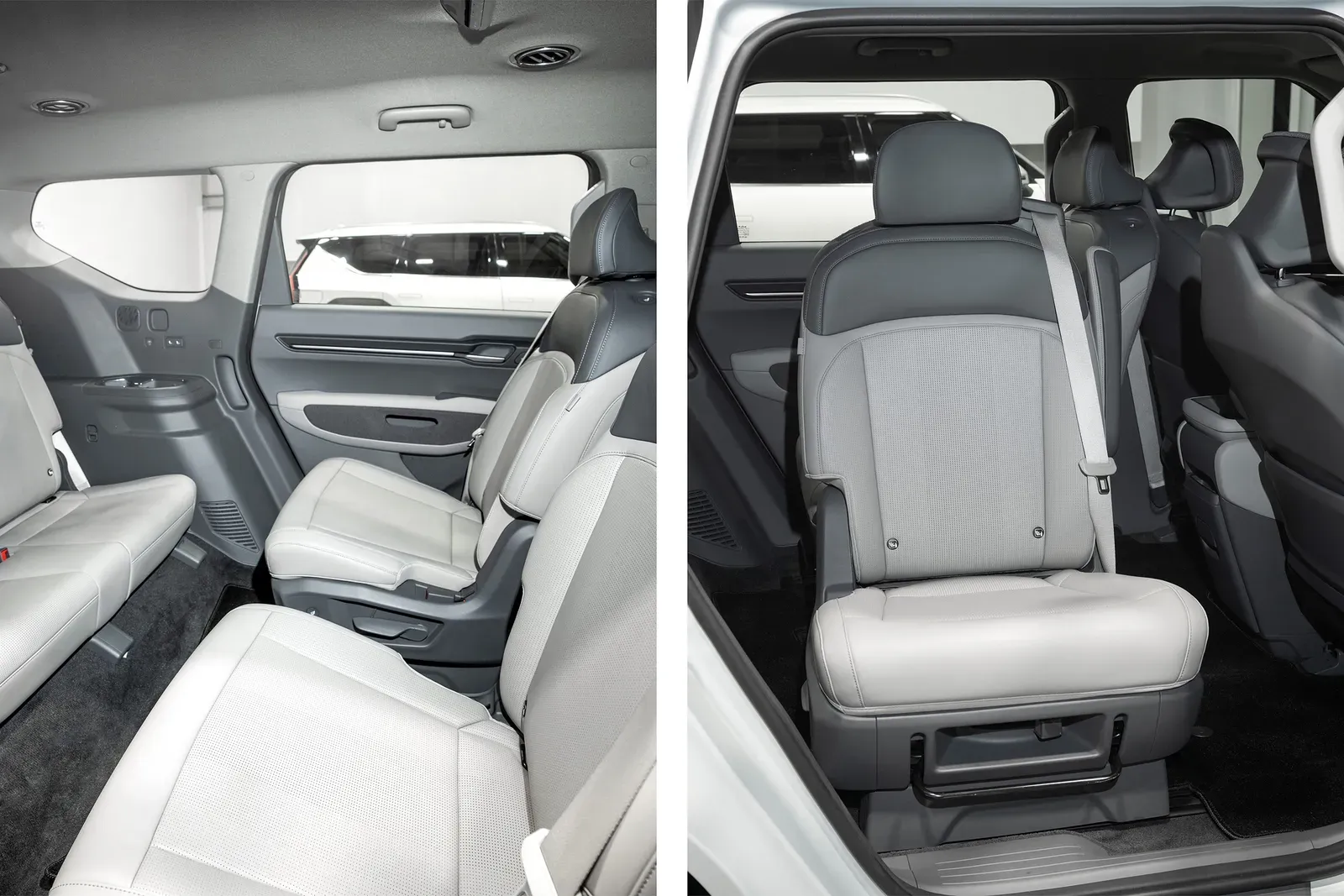 interior of Kia EV9 new Suv