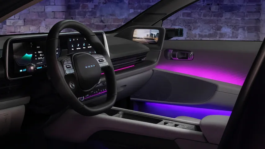 ioniq interior