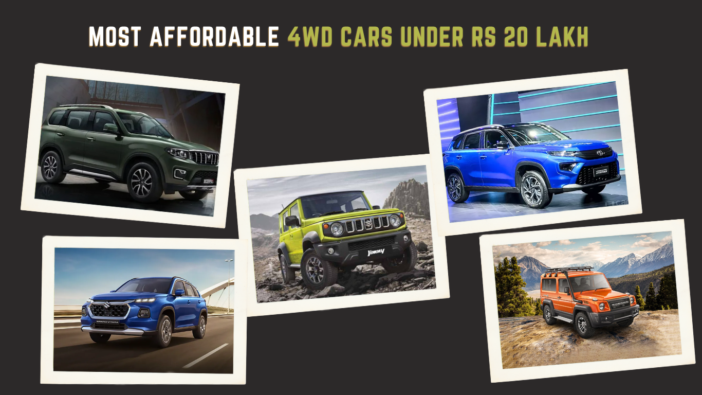 Most Affordable 4wd Cars Under Rs 20 Lakh