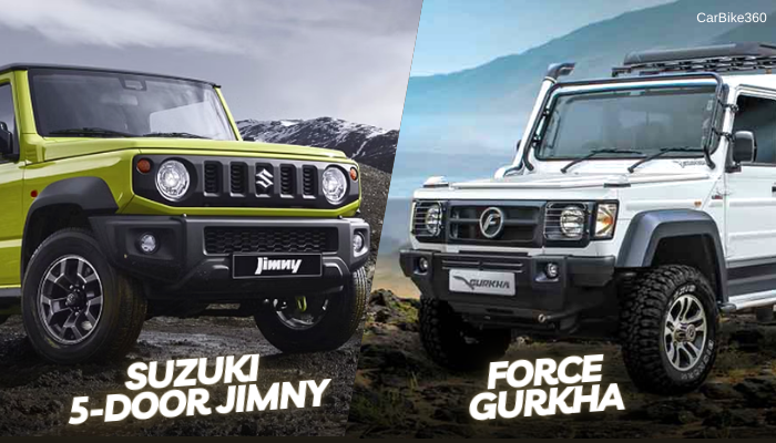 Maruti Suzuki 5-Door Jimny vs Force Gurkha: ऑफ-रोड क्षमताओं की तुलना maruti_suzuki_5_door_jimny_vs_force_gurkha_off_road_capabilities_compared_2a8c362da4.png