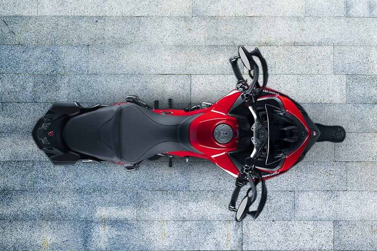 Ducati Multistrada V2 Top View Ducati Multistrada V2 Top View