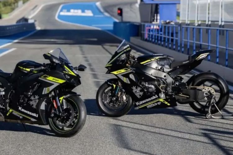Kawasaki Ninja ZX-10RR Left side image Kawasaki Ninja ZX-10RR Left side image