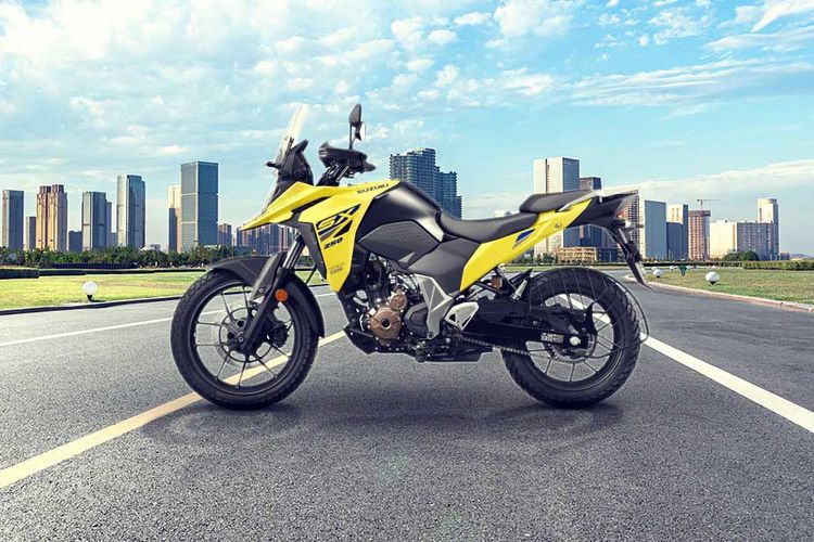 Suzuki V Strom SX Left Side View Suzuki V Strom SX Left Side View
