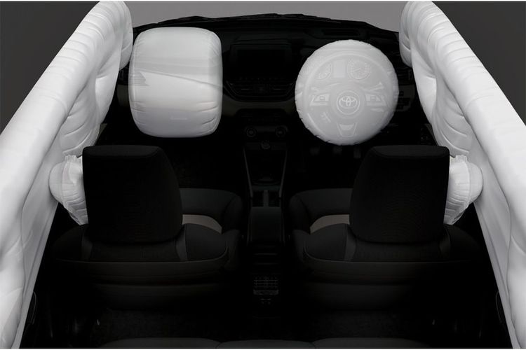 6 airbags including front, passenger, side and front. 6 airbags including front, passenger, side and front.