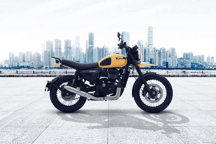 Yezdi Scrambler Right Side View Yezdi Scrambler Right Side View