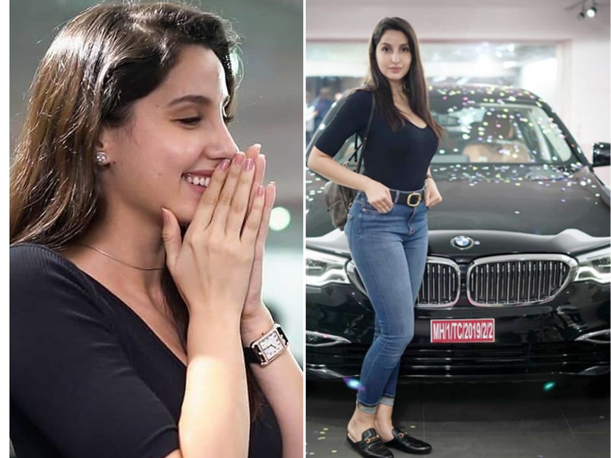 nora fatehi bmw