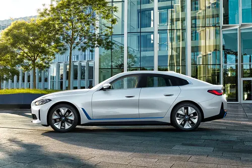 BMW i4 Left Side View BMW i4 Left Side View