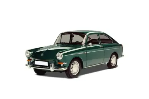 Volkswagen 1600 Left Side Front View Volkswagen 1600 Left Side Front View