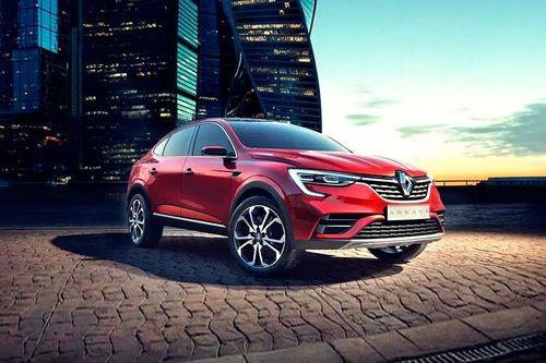 Renault Arkana Right Side Front View Renault Arkana Right Side Front View