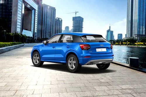 Audi Q2 Left Side Rear View Audi Q2 Left Side Rear View
