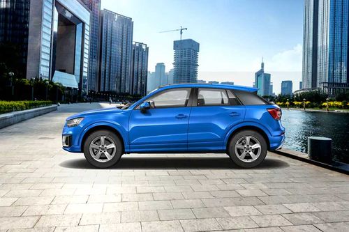 Audi Q2 Left Side View Audi Q2 Left Side View