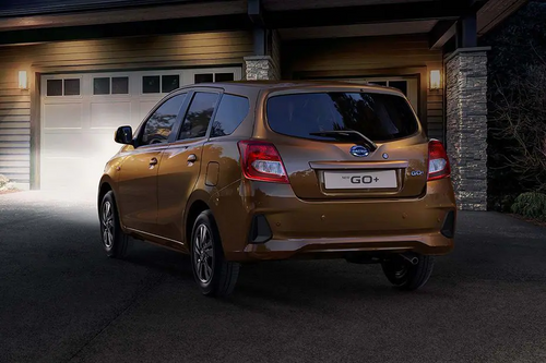 Datsun GO Plus Left Side Rear View Datsun GO Plus Left Side Rear View