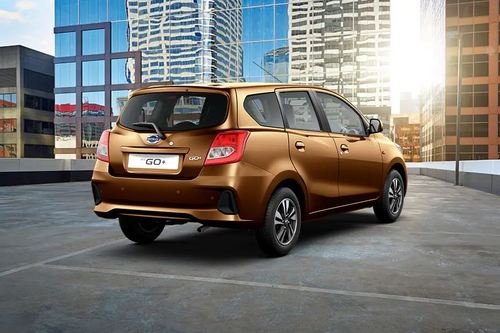 Datsun GO Plus Right Side Rear View Datsun GO Plus Right Side Rear View