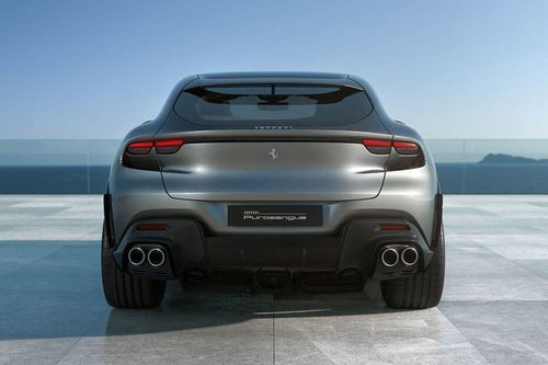 Ferrari Purosangue SUV Rear View Ferrari Purosangue SUV Rear View