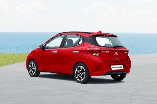 Hyundai Grand i10 Nios Left Side Rear View Hyundai Grand i10 Nios Left Side Rear View
