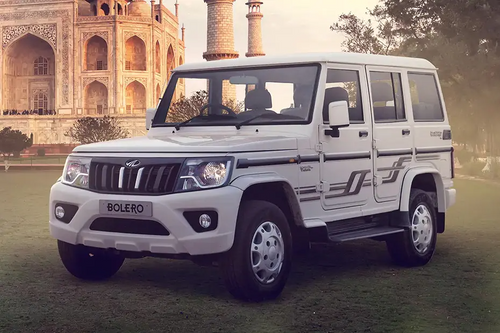 Mahindra-Bolero Left Side Front View Mahindra-Bolero Left Side Front View